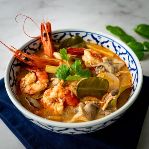 Tom Yum Soup (Tom Yum Goong) Recipe - Hot Thai Kitchen