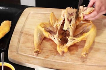 How to carve a chicken