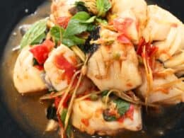 Fish and Herbs Stir Fry pad cha pla