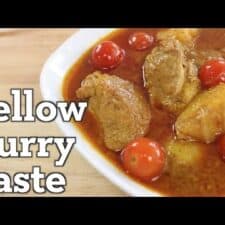 Yellow Curry Paste พริกแกงกะหรี่-image