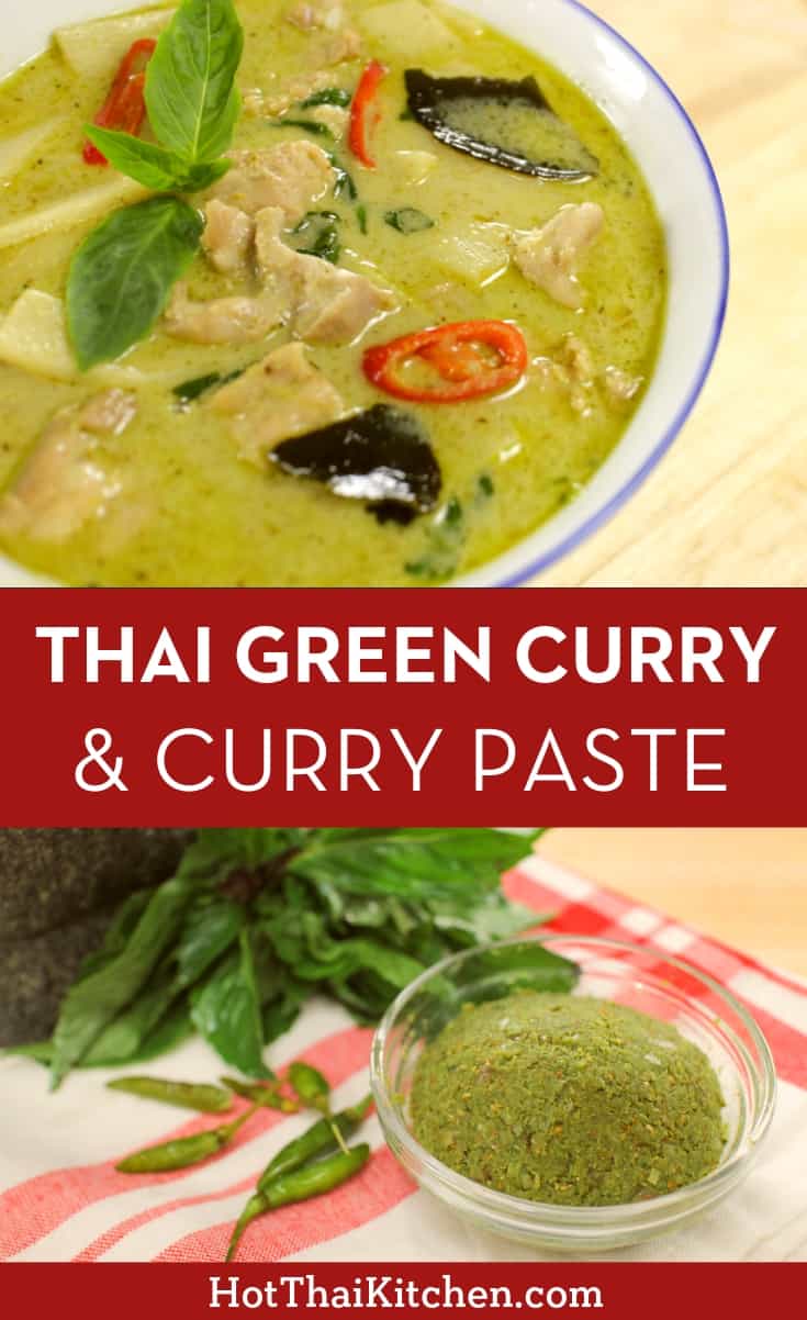 making green curry