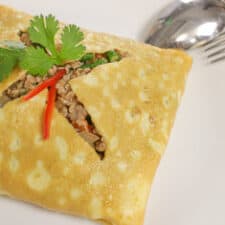 Stuffed Omelette ไข่ยัดไส้ (kai yud sai)-image