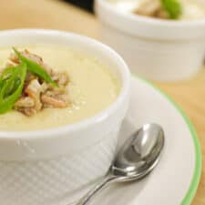 Steamed Egg with Crab and Mushrooms ไข่ตุ๋น (kai toon)-image