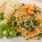 Rice noodle salad