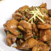 Ginger soy chicken