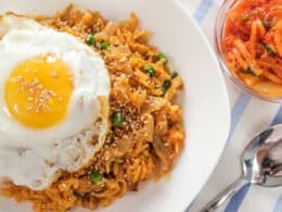 Kimchi Fried Rice Recipe Video Tutorial Pai S Kitchen