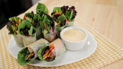 Vegetable Spring Rolls Recipe - Hot Thai Kitchen