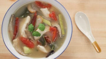 tom yum fish soup