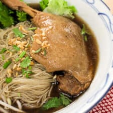 Thai Duck Noodle Soup Recipe บะหมี่เป็ดตุ๋น-image