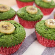 Healthy Yummy Green Muffins!-image