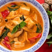 vegan Thai red curry