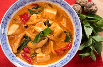 vegan Thai red curry