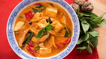 Red thai cheap curry thai kitchen