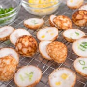 Thai coconut pancakes kanom krok