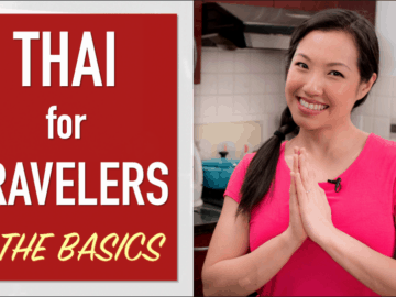 Thai language for travelers