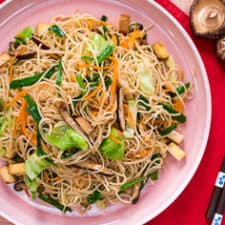 Vegan Noodle Stir-Fry - Grandma's Signature (Pad Mee Sua)-image