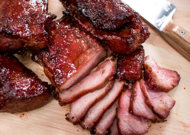 Char Siu Chinese Bbq Pork Recipe And Video Hot Thai Kitchen 