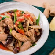 Thai ginger chicken stir fry