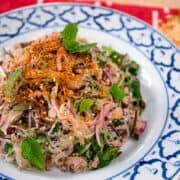 Laab woonsen Thai glass noodle salad