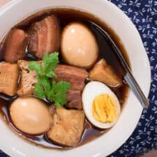 Five-Spice Egg &amp; Pork Belly Stew (Instant Pot &amp; Stovetop) ไข่พะโล้-image