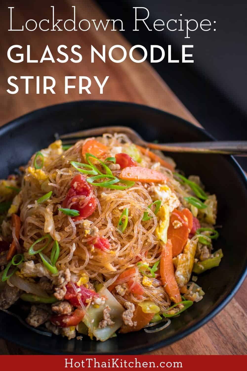 The Perfect Lockdown Recipe Glass Noodle Stir Fry