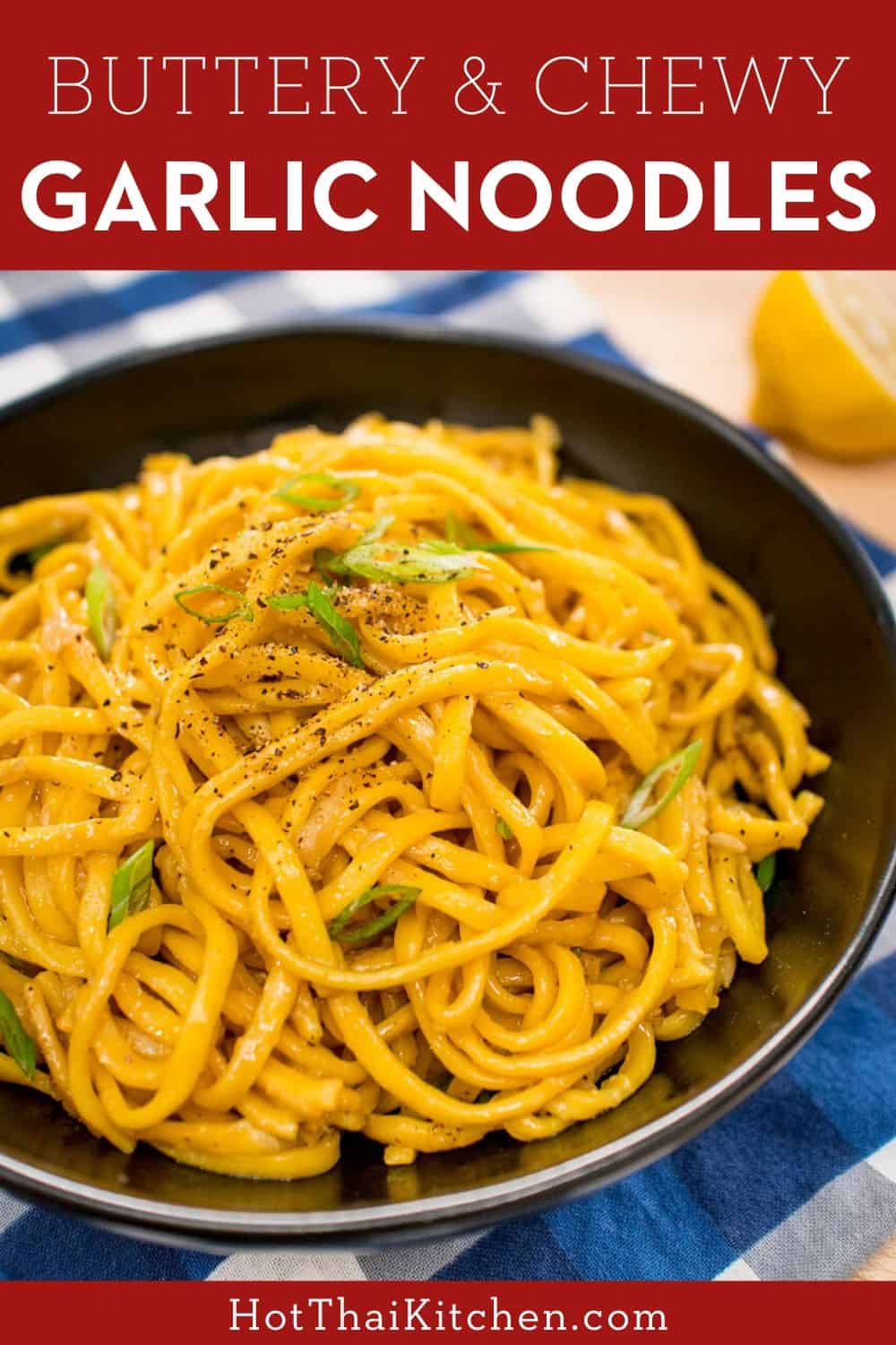 Famous dish from San Francisco! Chewy egg noodles are tossed in a buttery umami sauce. Perfect as a side dish, or serve with some simple grilled seafood for a satisfying meal!