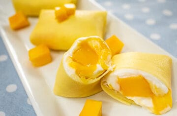 Award Winning Modern Filipino Desserts 🤩😋 🥰 Mango-Brazo Bicho-Bicho ( Bicho-Bicho filled with Mango-Brazo Custard, Mango-Rum Compote…