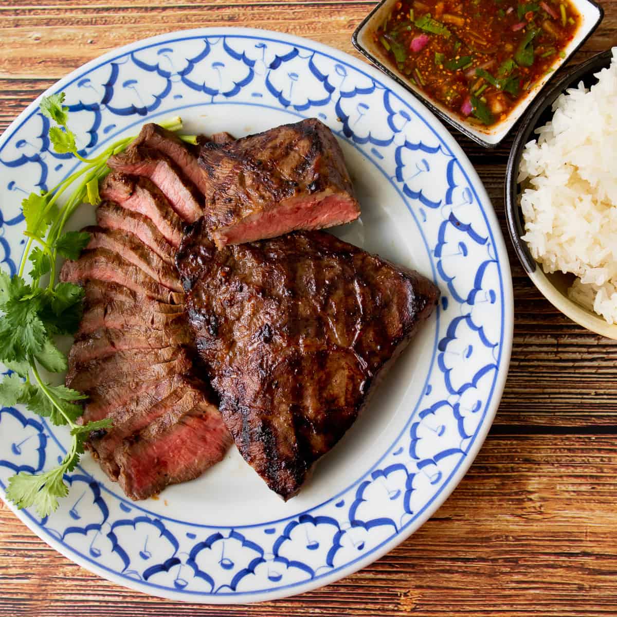 Thai Marinated Grilled Steak with