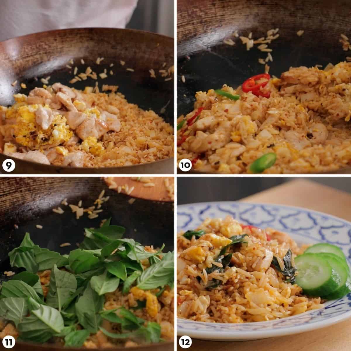 3 Chili Thai Basil Fried Rice Recipe Hot Thai Kitchen