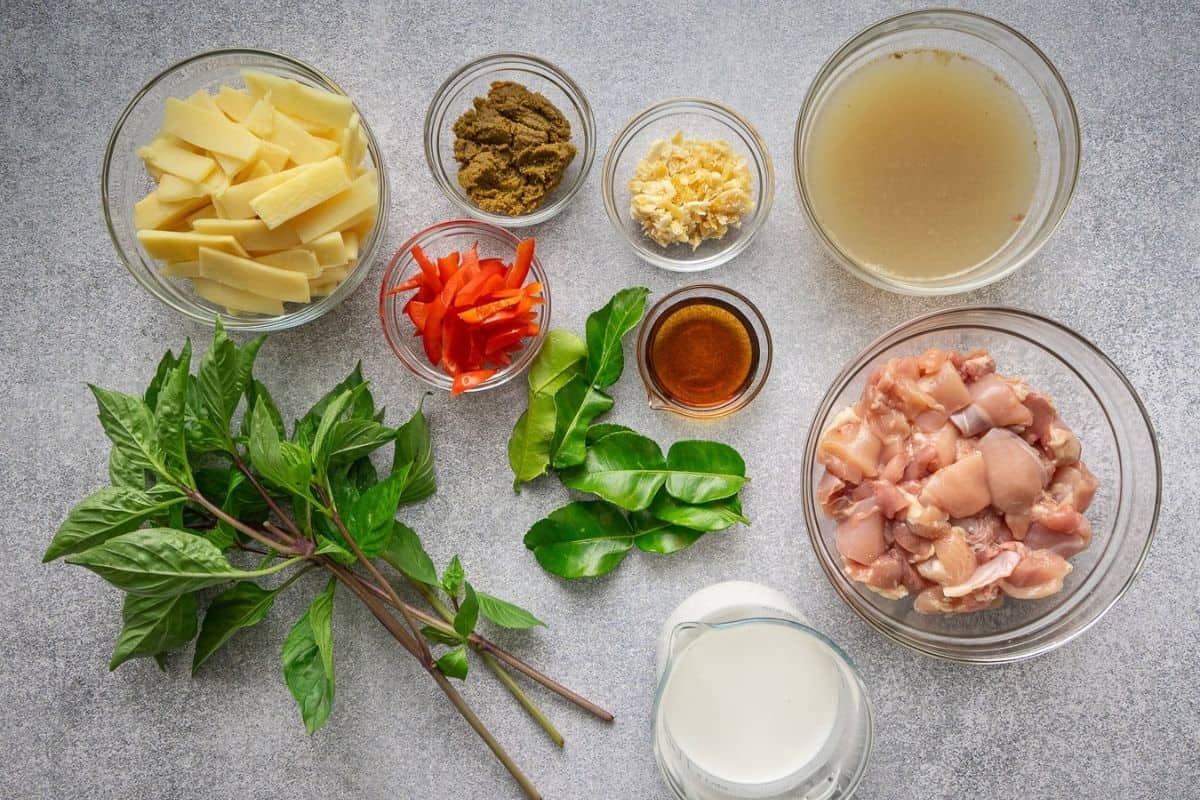 green curry ingredients horz