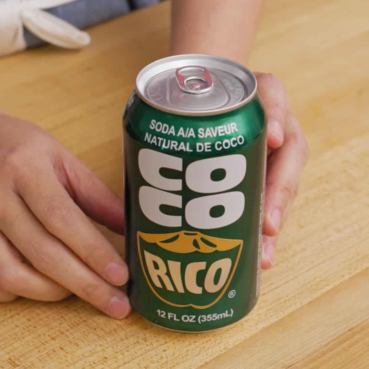 a can of coco rico soda