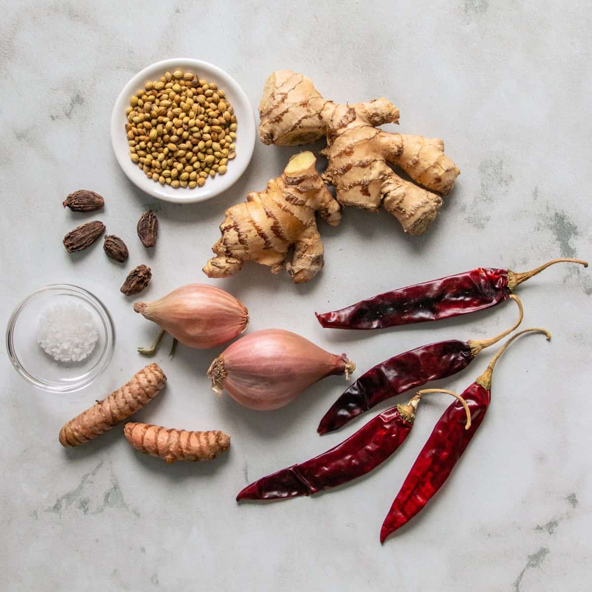 khao soi curry paste ingredients