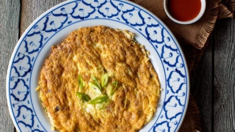 Basic Thai Omelette kai jiew