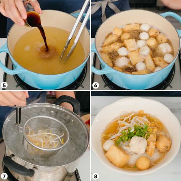 Classic Thai Noodle Soup - Street Style